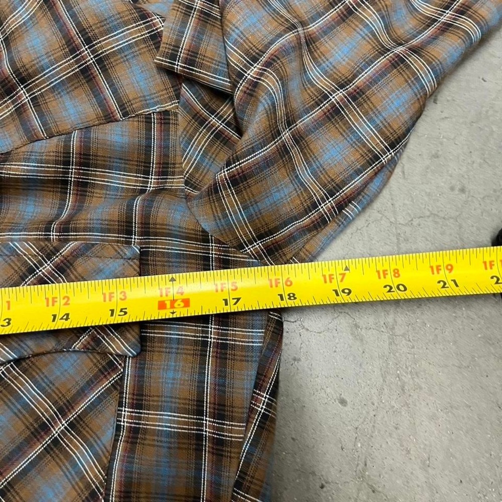 Vintage 70s Levi's western style pearl snap button‎ up long sleeve shirt - Picture 5 of 6